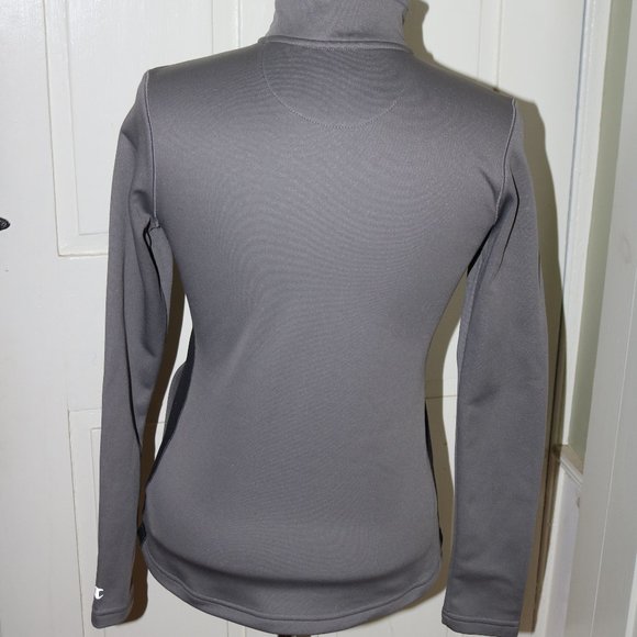 Fabulous Champion Performance Grey Black Full Zip Jacket Sz XS        B11 - Picture 5 of 7